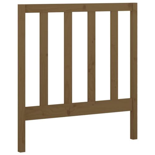 Daybed med udtræk 2x(90x200) cm massivt fyrretræ gyldenbrun