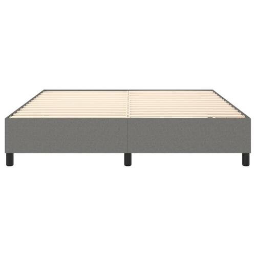 Sengeramme uden madras 180x200 cm stof mørkegrå