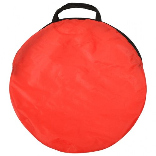 Legetelt til børn 190×264×90 cm med 250 bolde - flerfarvet 3-i-1 telt og tunnel