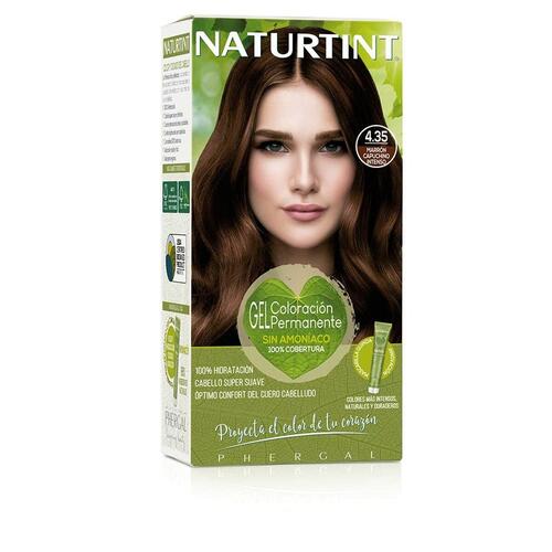 Permanent Farve Naturtint Naturtint 4.35 marrón capuccino intenso Uden ammoniak (170 ml)