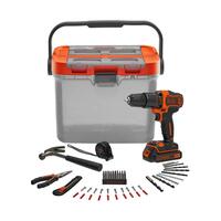 Bore og tilbehørssæt Black & Decker bcksb05-qw 18 V