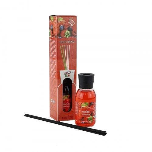 Duftpinde Magic Lights Mikado - Røde Frugter, 125 ml