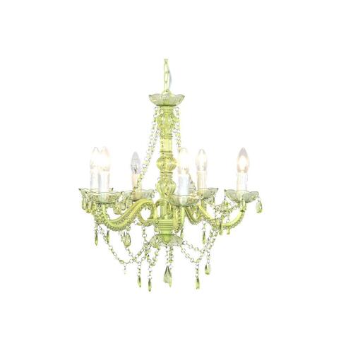 Loftslampe Metal Grøn Akryl 25 W (51 x 51 x 100 cm)