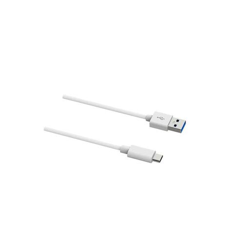 USB A til USB C-kabel DCU 30402065 Hvid