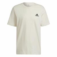 Kortærmet T-shirt til Mænd Adidas Essentials Feelcomfy Hvid M