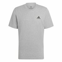 Kortærmet T-shirt til Mænd Adidas Essentials Feelcomfy Grå L