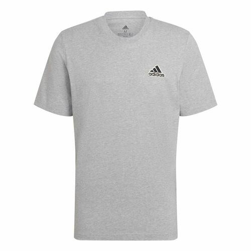 Kortærmet T-shirt til Mænd Adidas Essentials Feelcomfy Grå L