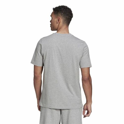 Kortærmet T-shirt til Mænd Adidas Essentials Feelcomfy Grå L