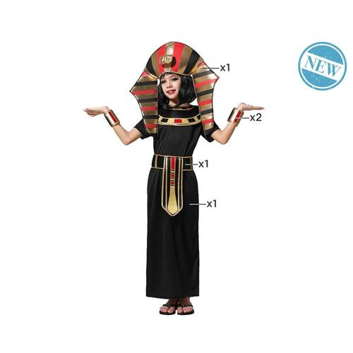 Kostume til børn Egyptisk kvinde 5-6 år