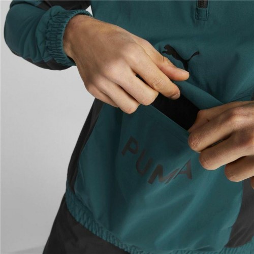 Sweaters uden Hætte til Mænd Puma Fit Woven Training Grøn - L