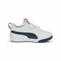 Sportssko til børn Puma Multiflex Hvid 31
