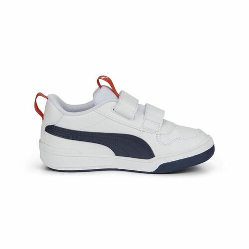 Sportssko til børn Puma Multiflex Hvid 31