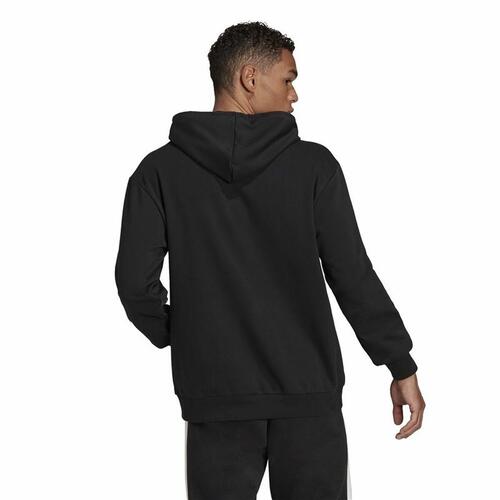 Hættetrøje til Mænd Adidas Essentials Feelcomfy Sort S