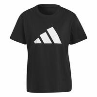 Kortærmet T-shirt til Mænd Adidas Future Icons Sort S
