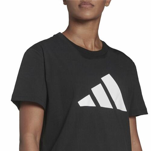 Kortærmet T-shirt til Mænd Adidas Future Icons Sort S