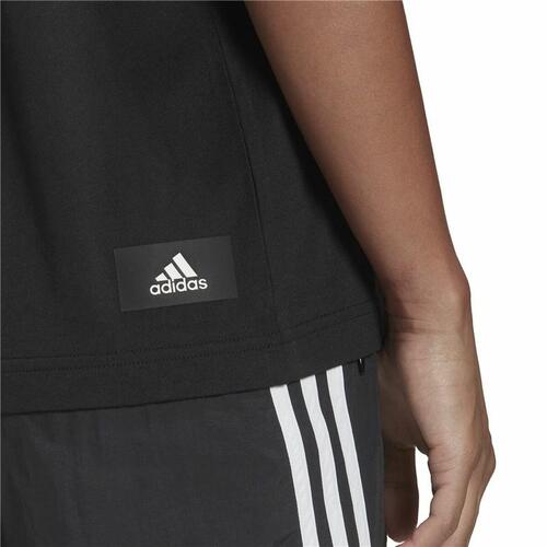 Kortærmet T-shirt til Mænd Adidas Future Icons Sort S