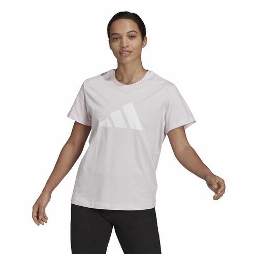Kortærmet T-shirt til Kvinder Adidas Future Icons Pink S