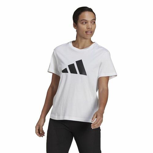 Kortærmet T-shirt til Kvinder Adidas Future Icons Hvid M