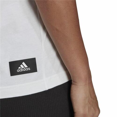 Kortærmet T-shirt til Kvinder Adidas Future Icons Hvid S