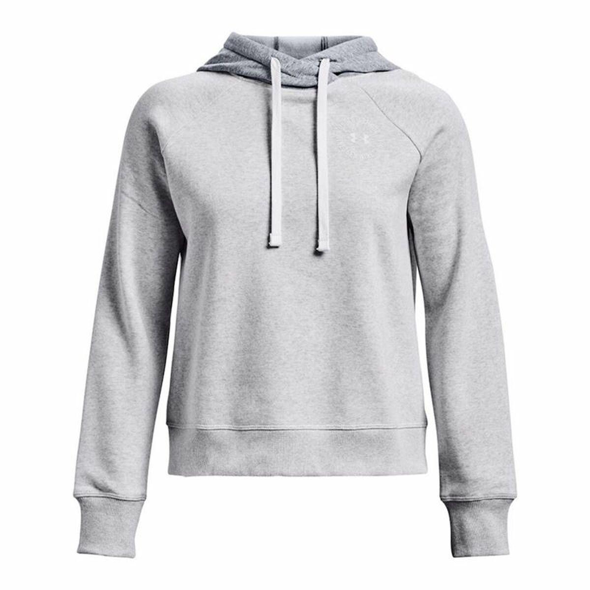 Hættetrøje til Mænd Under Armour Rival Fleece CB Grå M