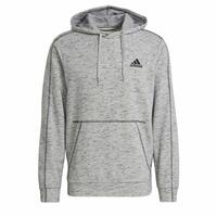 Hættetrøje til Mænd Adidas Essentials Mélange Embroidered Lysegrå S