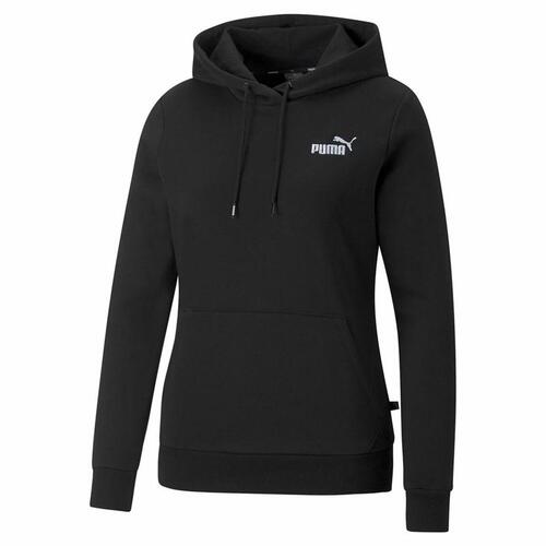 Hættetrøje til Kvinde Puma Sort XS