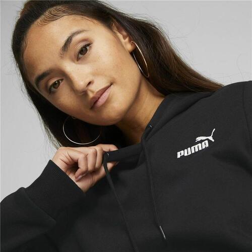 Hættetrøje til Kvinde Puma Sort XS