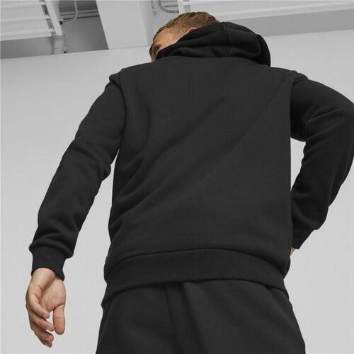 Hættetrøje til Mænd Puma Essentials Two Tone Sort M