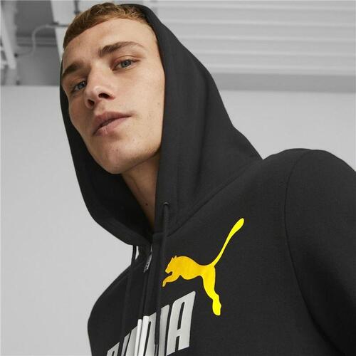 Hættetrøje til Mænd Puma Essentials Two Tone Sort M