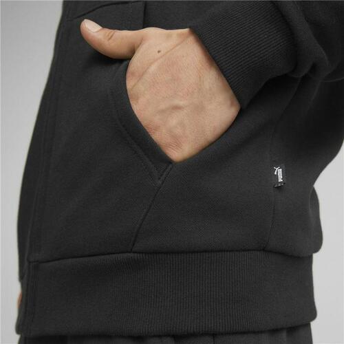 Hættetrøje til Mænd Puma Essentials Two Tone Sort M