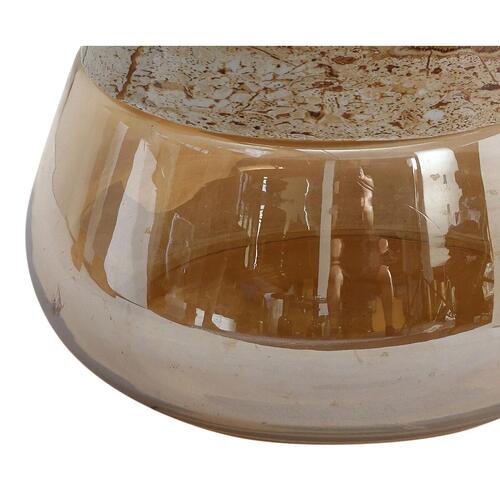 Sofabord Krystal To-farvet Jern 50 x 50 x 49 cm