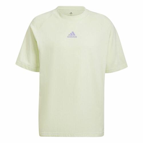Kortærmet T-shirt til Mænd Adidas Essentials Brandlove Gul S
