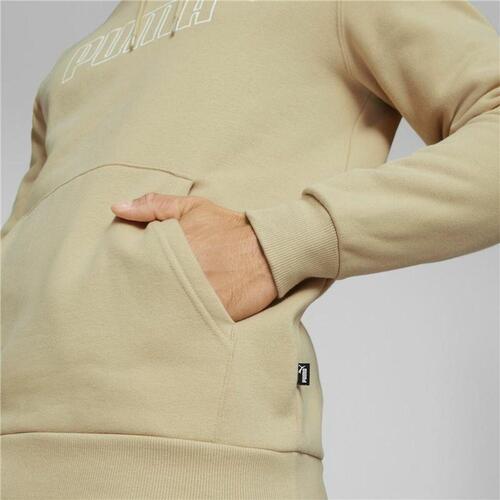 Hættetrøje til Mænd Puma Beige S