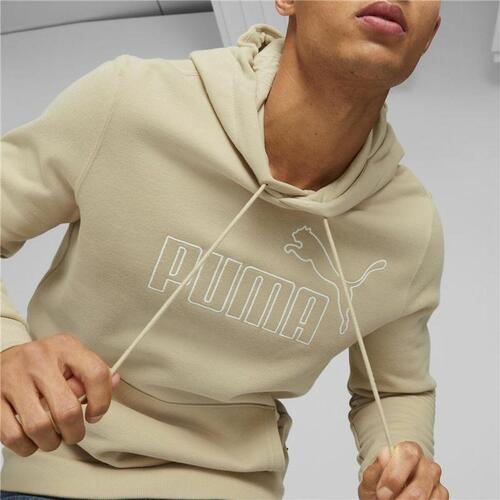 Hættetrøje til Mænd Puma Beige S