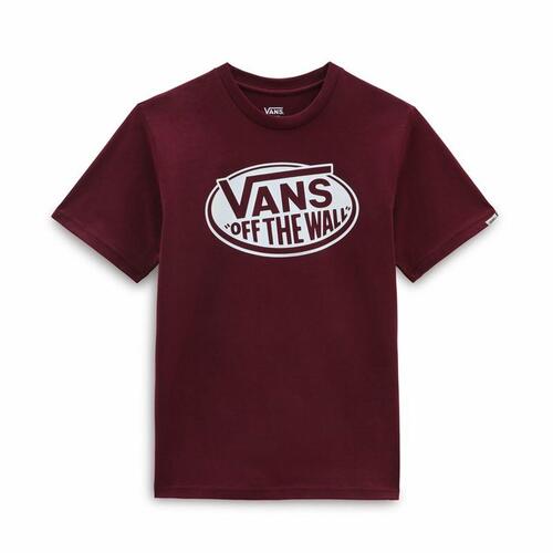 Kortærmet T-shirt til Børn Vans Classic OTW Mørkerød L