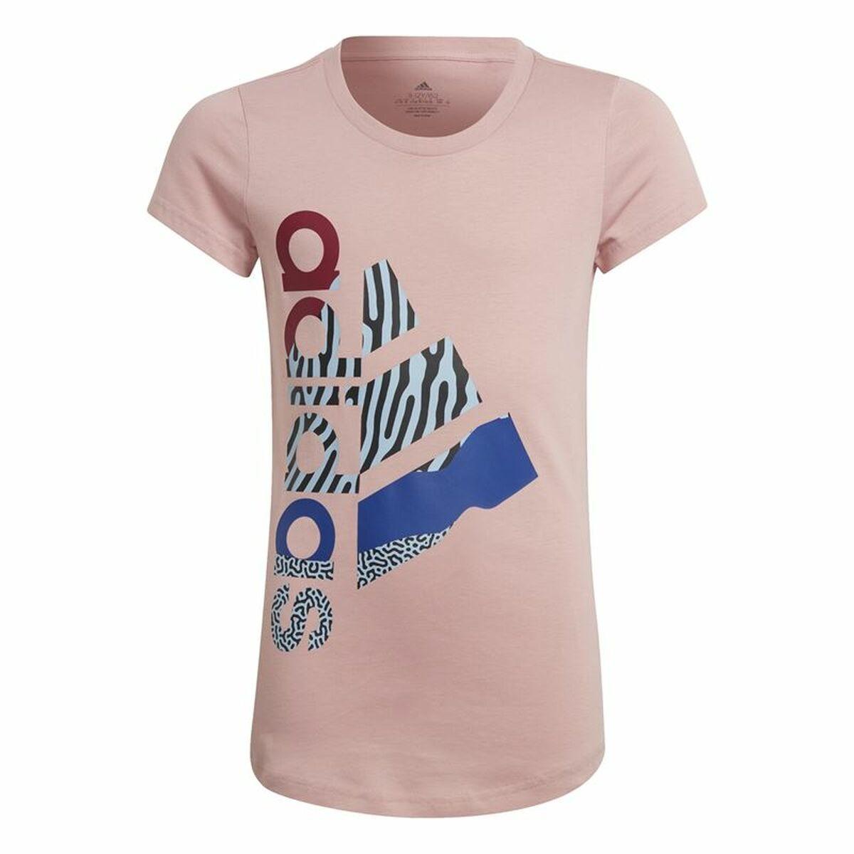 Børne Kortærmet T-shirt Adidas Girl Power Pink 14-15 år