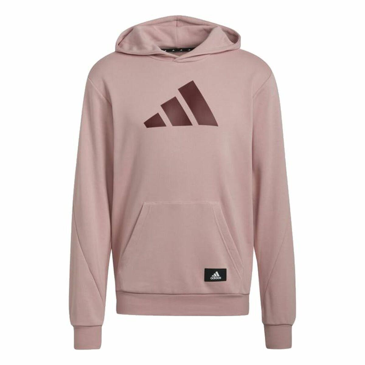 Hættetrøje til Mænd Adidas Future Icons Pink S