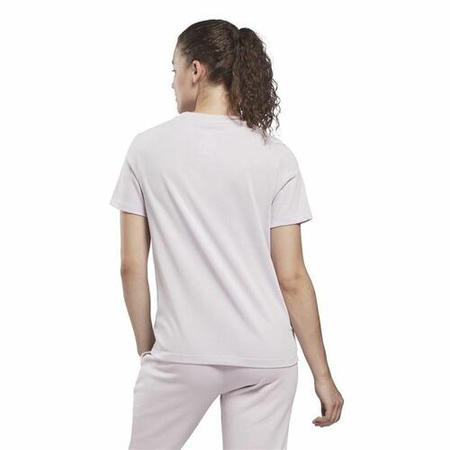 Kortærmet T-shirt til Kvinder Reebok Identity Lyserød L