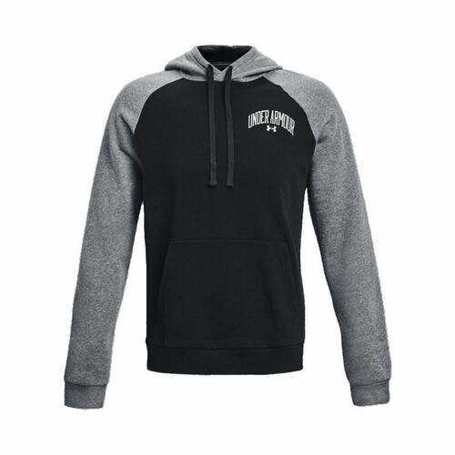 Hættetrøje til Mænd Under Armour Sort S