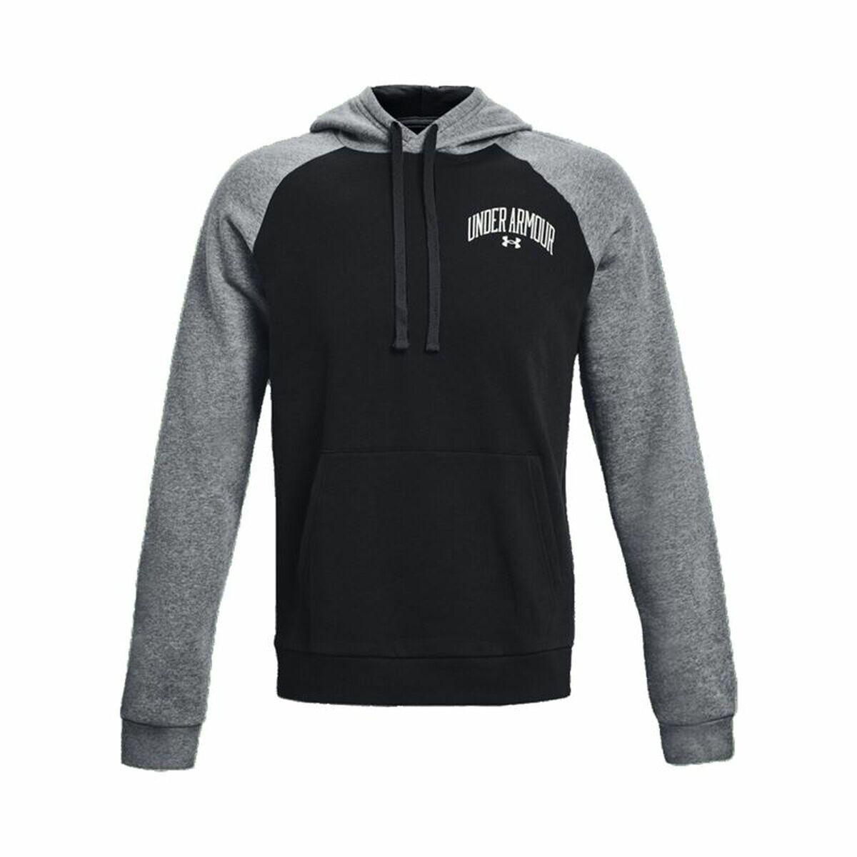Hættetrøje til Mænd Under Armour Sort S