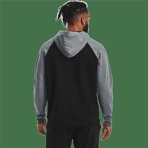 Hættetrøje til Mænd Under Armour Sort S