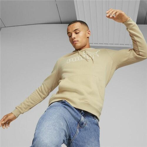 Hættetrøje til Mænd Puma Beige XL