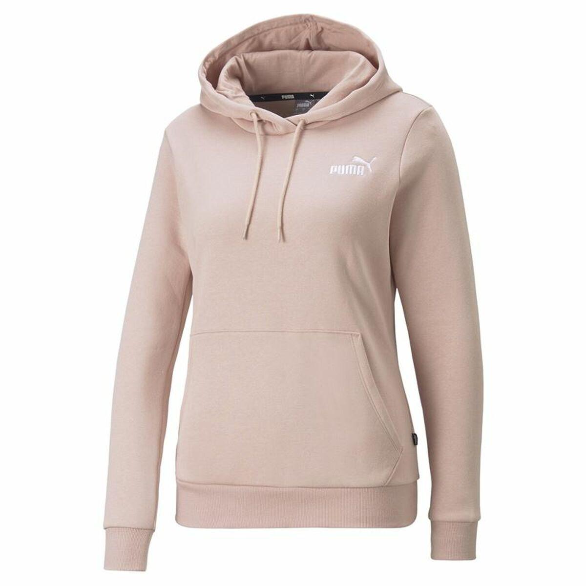 Hættetrøje til Kvinde Puma Lyserød XS
