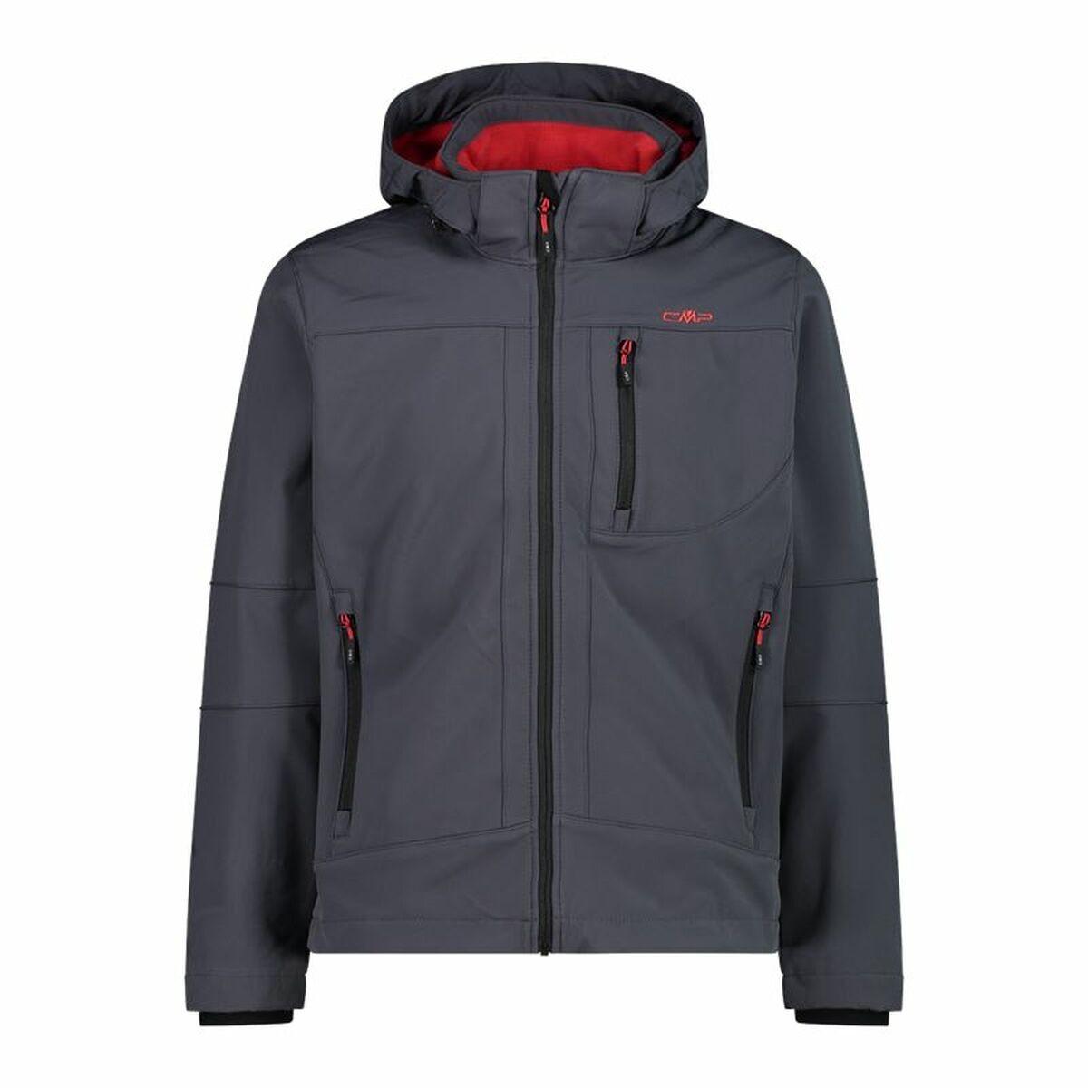 Sportsjakke til Mænd Campagnolo Softshell Melange Mørkegrå M