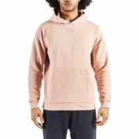 Hættetrøje til Mænd Kappa Pink S