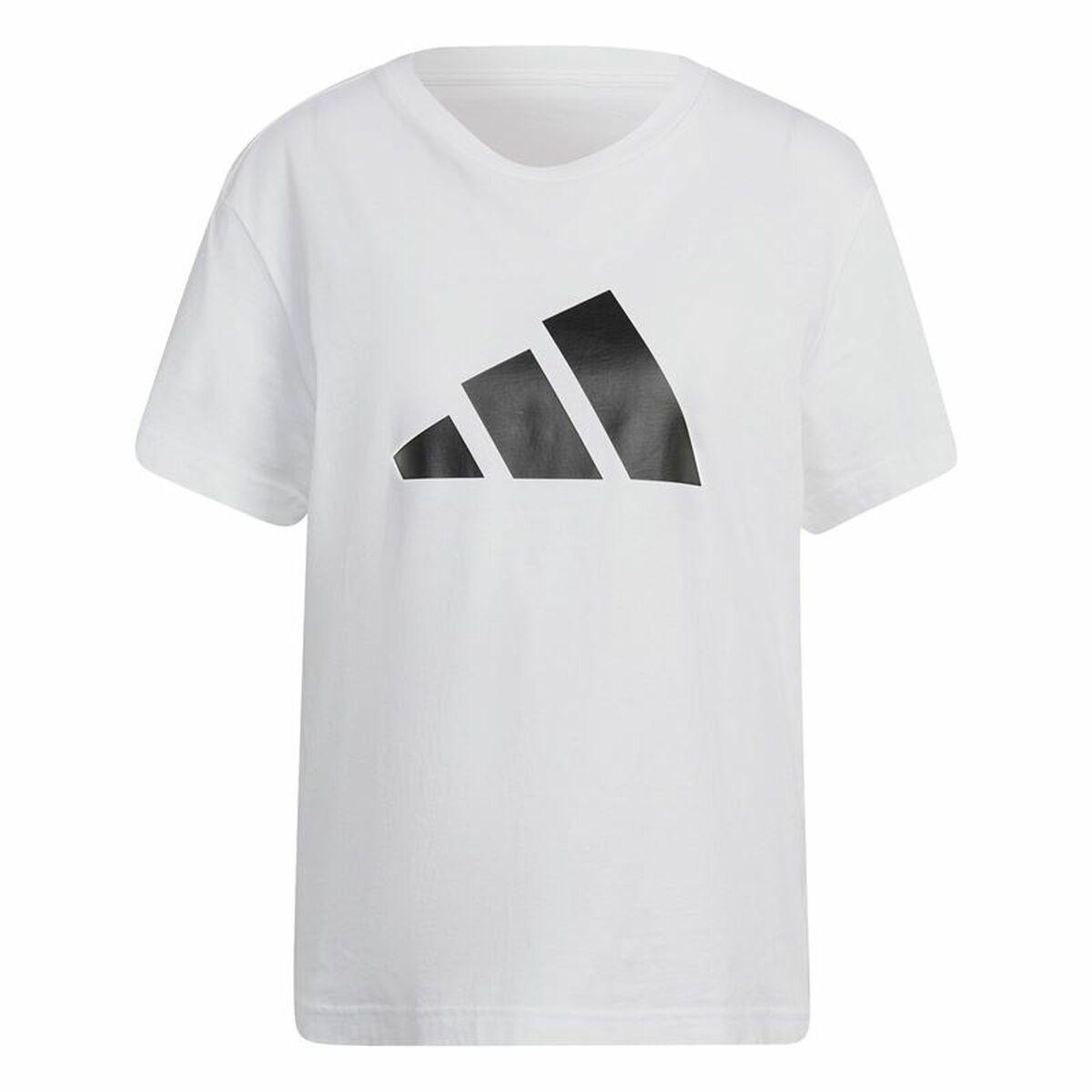 Kortærmet T-shirt til Kvinder Adidas Future Icons Hvid XS