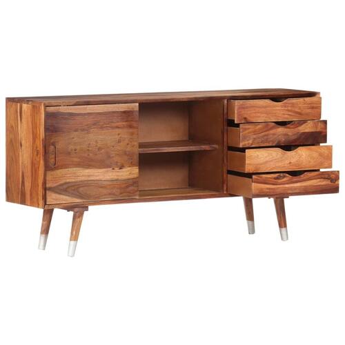 Tv-skab 118 x 30 x 55 cm massivt sheeshamtræ