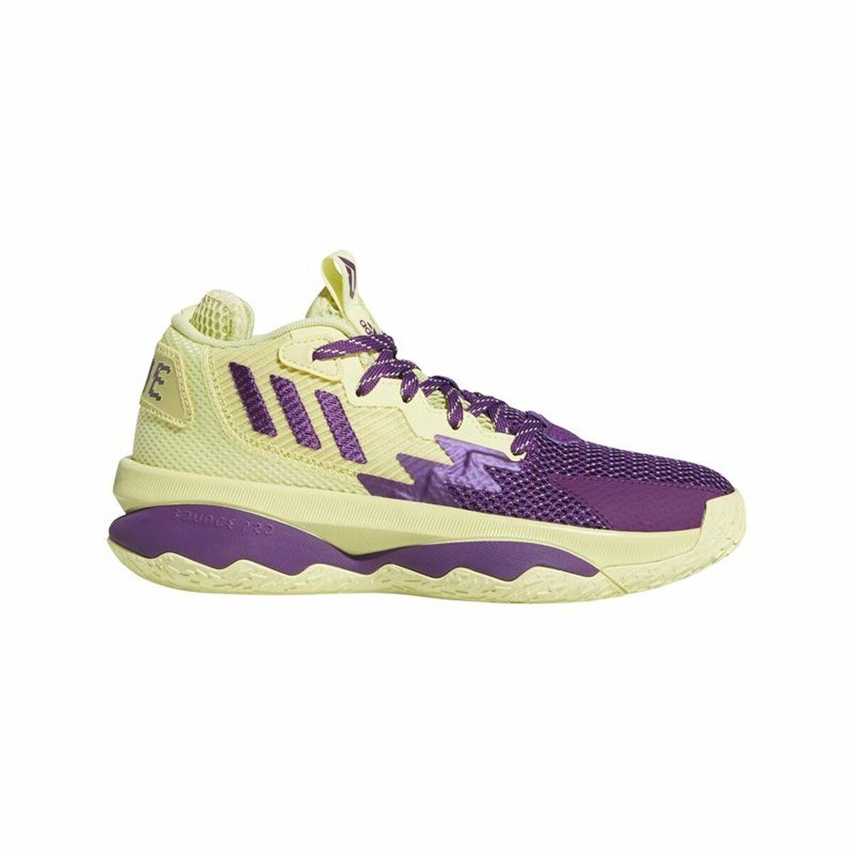 Basketballsko til børn Adidas Dame 3 Gul 35.5