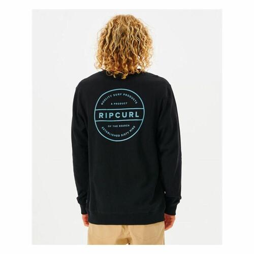 Sweaters uden Hætte til Mænd Rip Curl Re Entry Crew Sort S