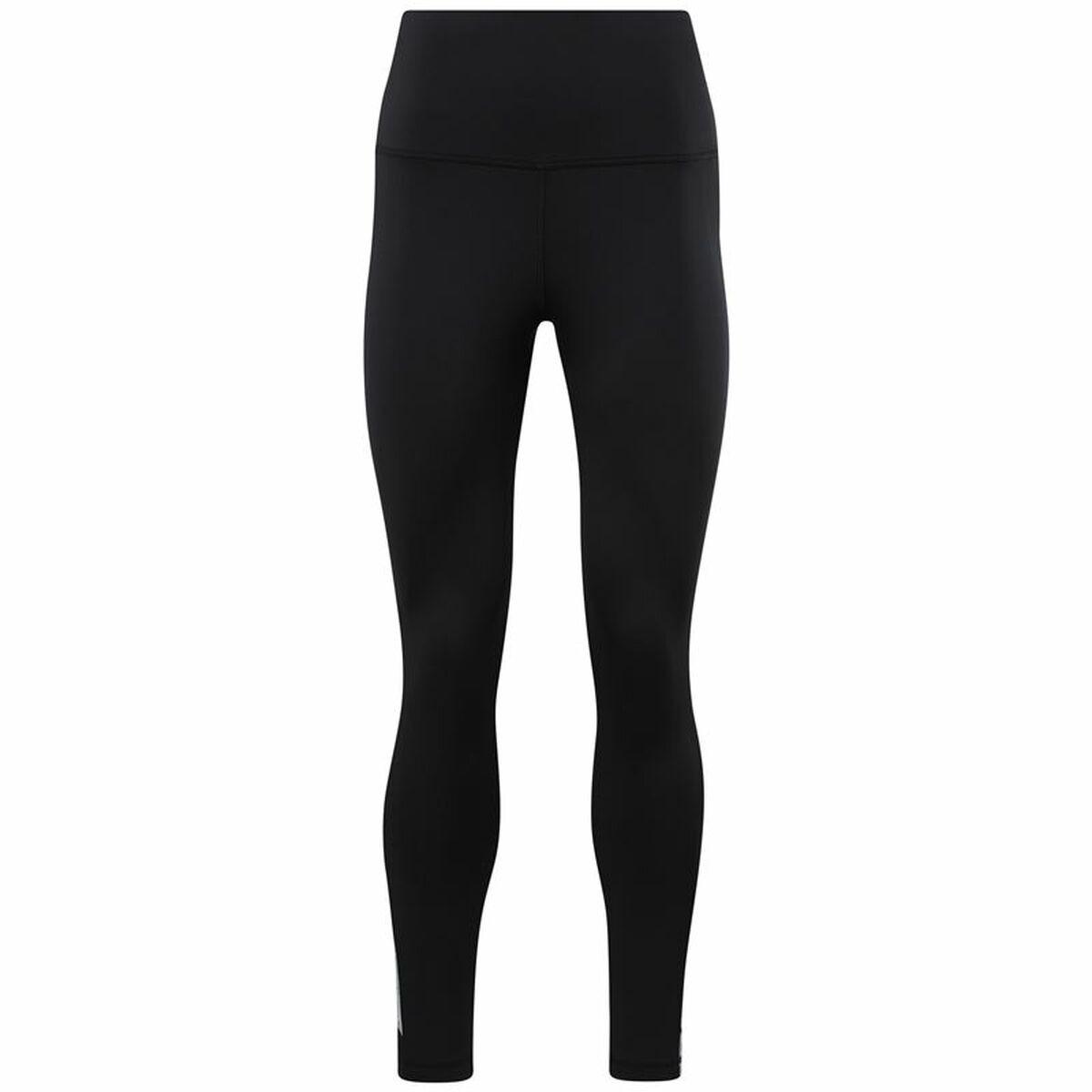 Sport leggings til kvinder Reebok Sort XS